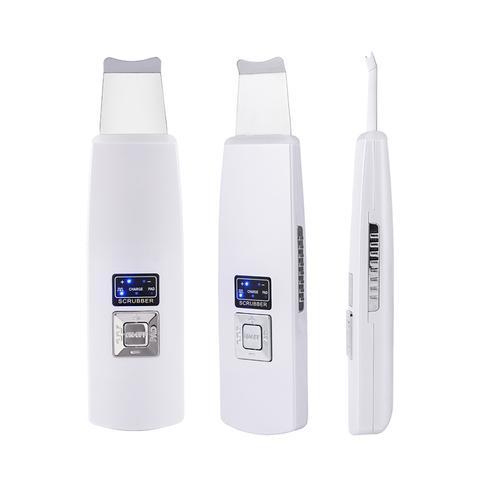 Ultrasonic Skin Scrubber Face Cleanser Blackhead Acne Removal.