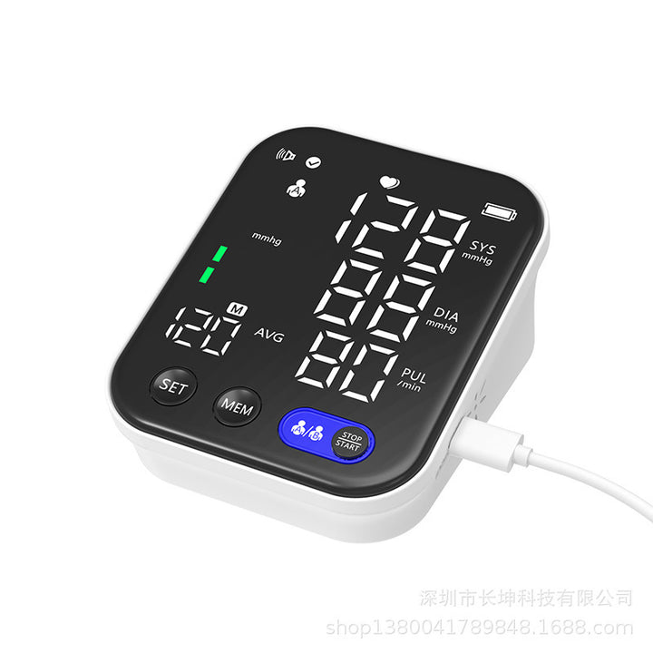 Electronic Blood Pressure Monitor Ultra Clear Large Screen Pulse.