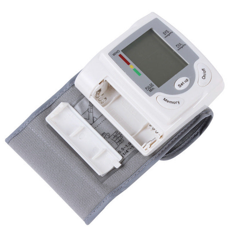 Wrist Blood Pressure Monitor, Fully Automatic Blood Pressure Measuring Device.